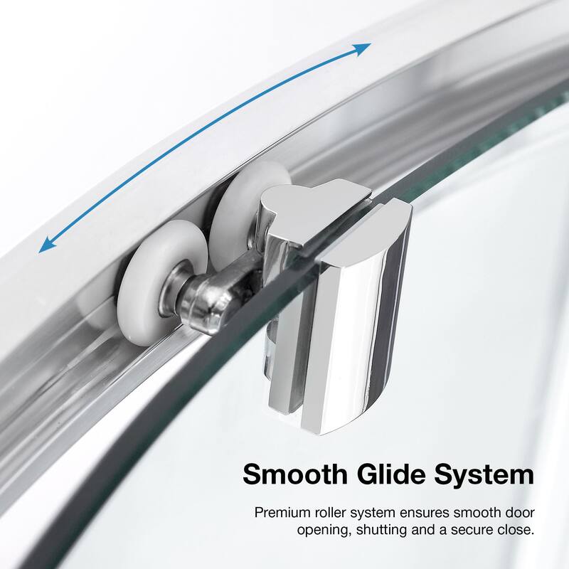 Ove Decors Breeze Shower Kit, Clear Panels, Walls and Base