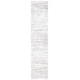 preview thumbnail 50 of 93, SAFAVIEH Tahoe Shag Yaprak Abstract 1.2-inch Thick Rug 2' x 9' Runner - Ivory/Grey - Runner