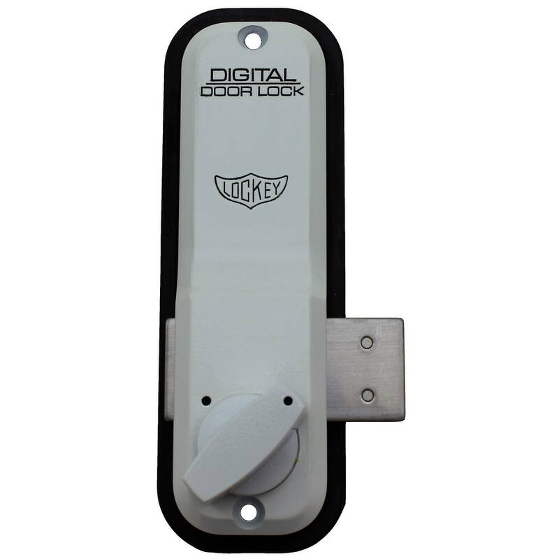 Lockey 2000 Series Surface Mount Keyless Entry Single Combination - Antique Brass