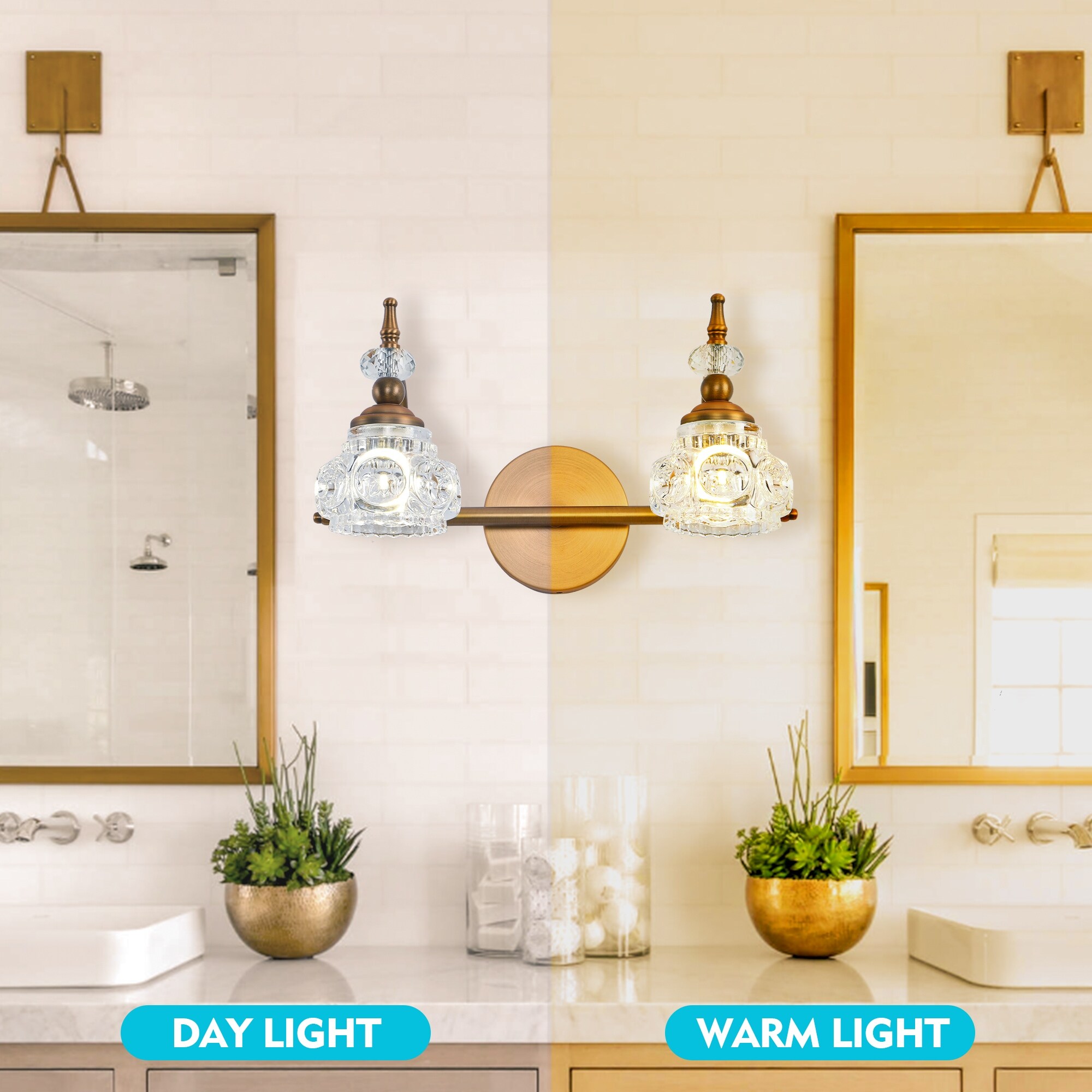 Modern Vintage 2 3 Lights Bathroom Vanity Light Wall Sconces On Sale Bed Bath Beyond 37834718