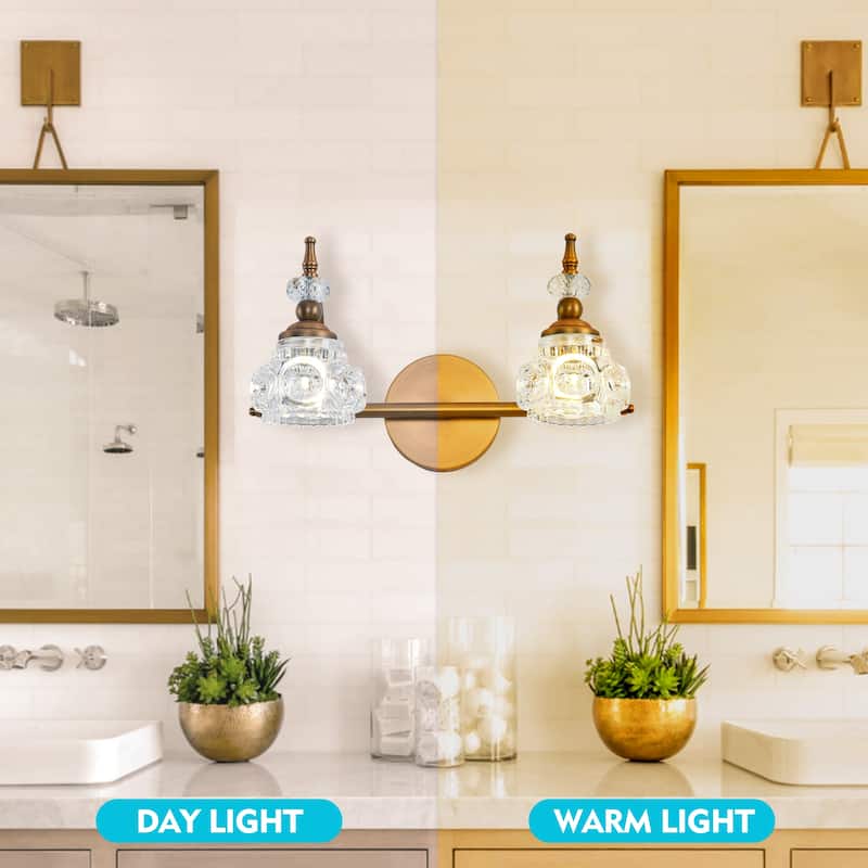 Modern Vintage 2/3- Lights Bathroom Vanity Light Wall Sconces