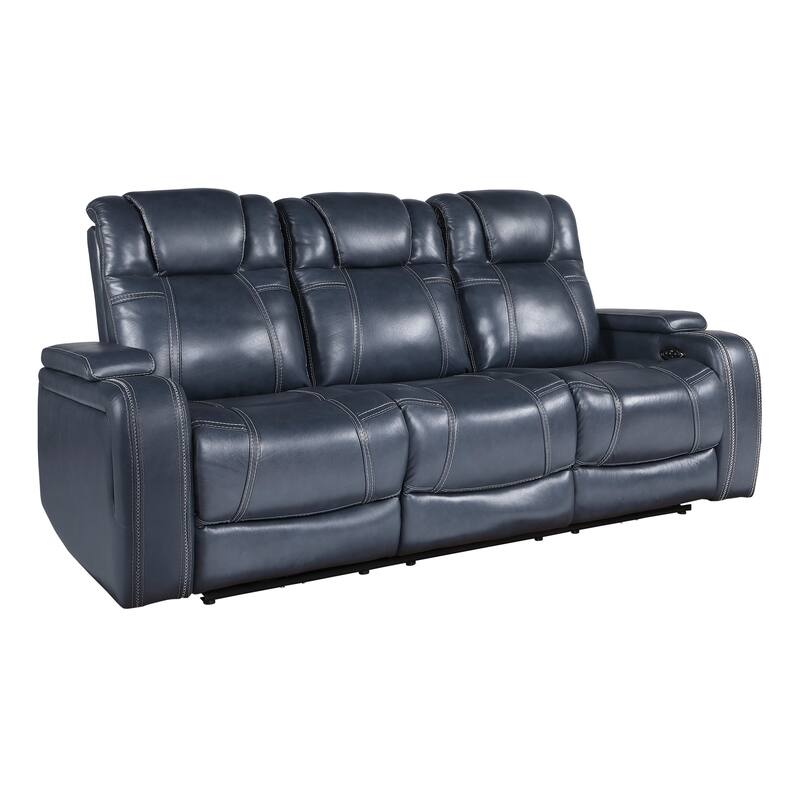 Lourical 2-Piece Leather Match Power Reclining Sofa Set