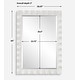 preview thumbnail 5 of 4, Uttermost 09981 Haya 28-1/4" W x 40" H Rectangular Framed Bathroom