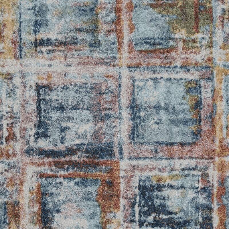 Rayna Bohemian & Eclectic Geometric Indoor Area Rug
