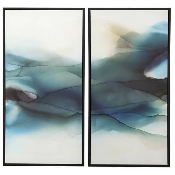 slide 2 of 4, Uttermost September Desert Modern Watercolor Art Set/2