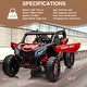 preview thumbnail 9 of 28, 24V 2 Seater Kids Ride on UTV Car w/Remote Control