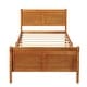 preview thumbnail 10 of 60, Harper & Bright Designs Wood Twin Sleigh Bed with Headboard and Footboard