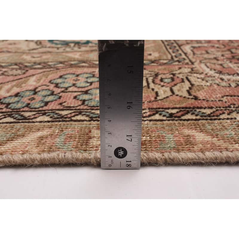 ECARPETGALLERY Hand-knotted Antalya Vintage Red Wool Rug - 7'11 x 11'5