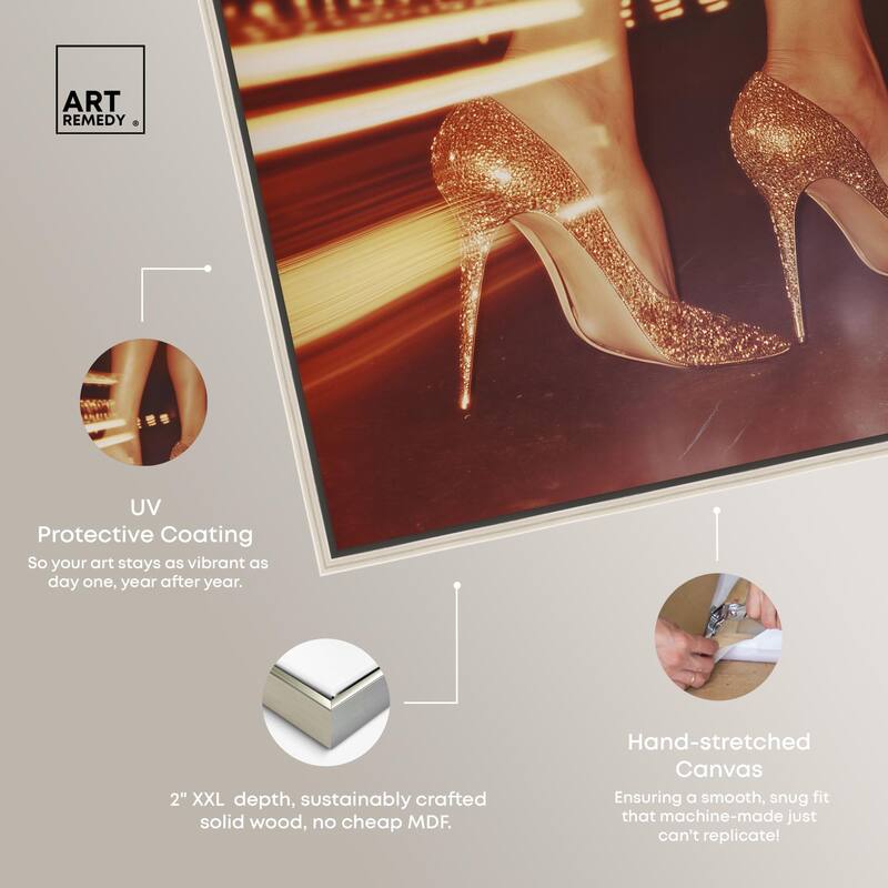 Sparkly Nights Canvas by Art Remedy