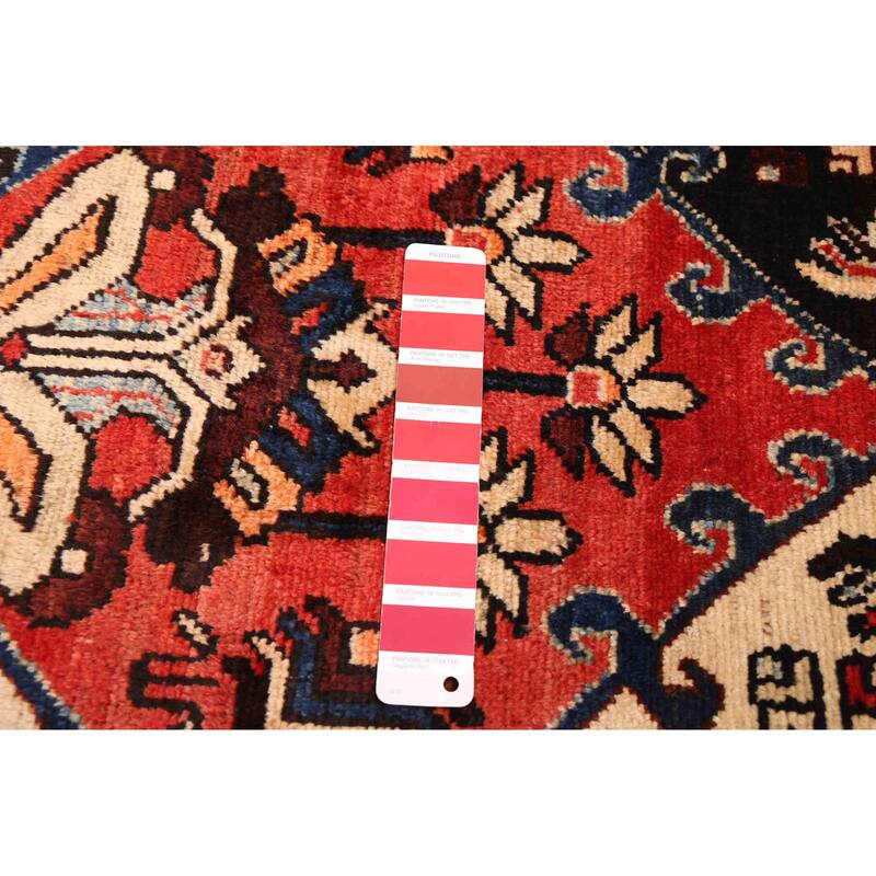 ECARPETGALLERY Hand-knotted Konya Anatolian Red Wool Rug - 4'3 x 6'5