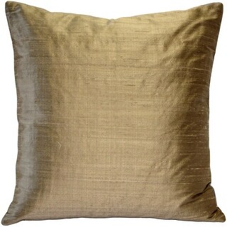 Caravan Cotton 12x19 Throw Gold Art Silk Throw Pillow Cover