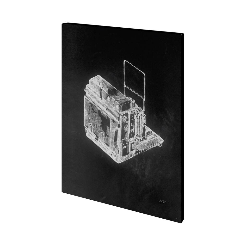 Pacemaker Black II Canvas Art Print