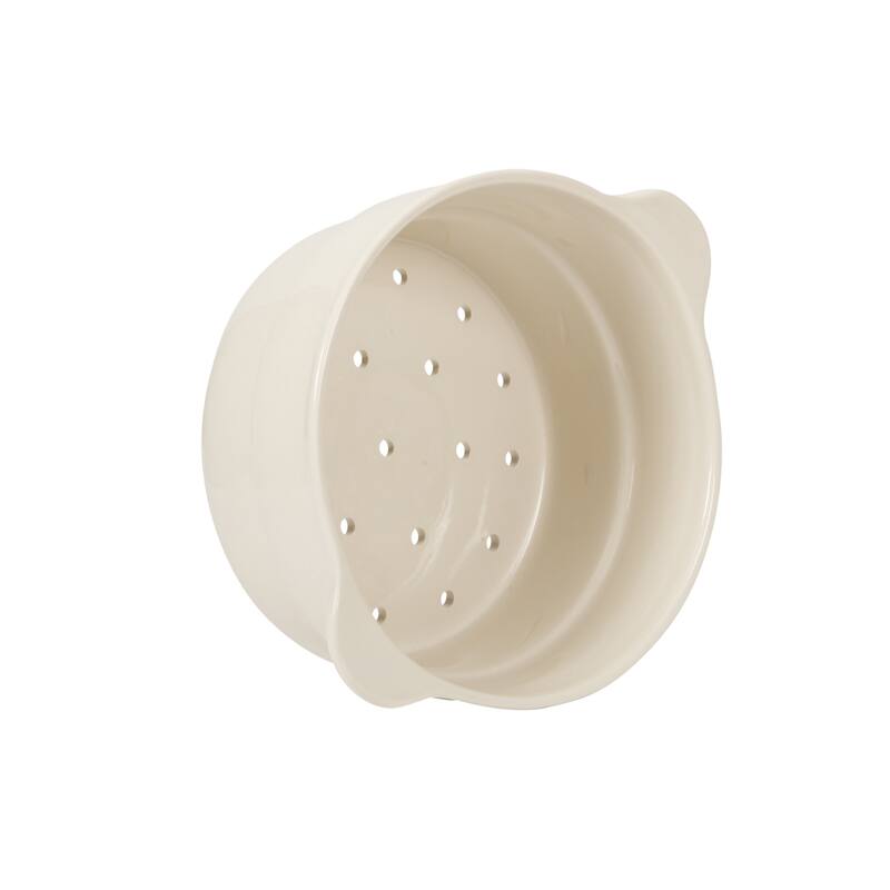 Bloomhouse Pots and Pans Heavy Duty Aluminum Premium PFA Free Ceramic Nonstick - Cappucino Cream with Gold Handle