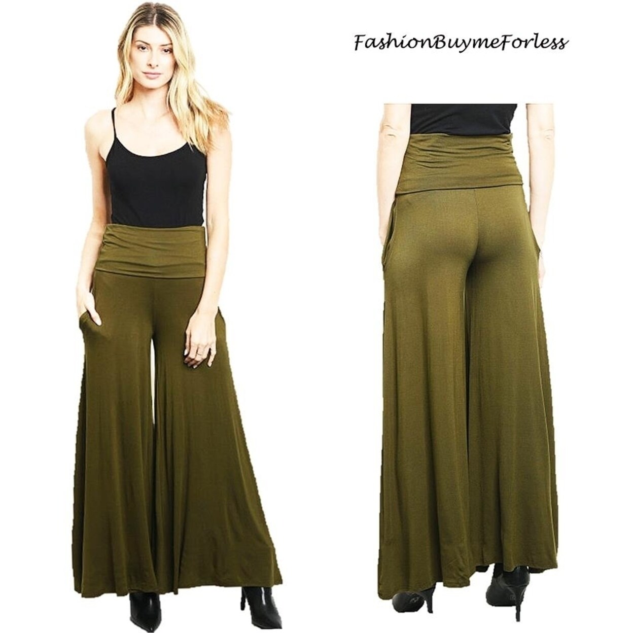 Retro palazzo pants