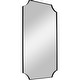preview thumbnail 2 of 8, Uttermost Lennox Scalloped Corner Mirror