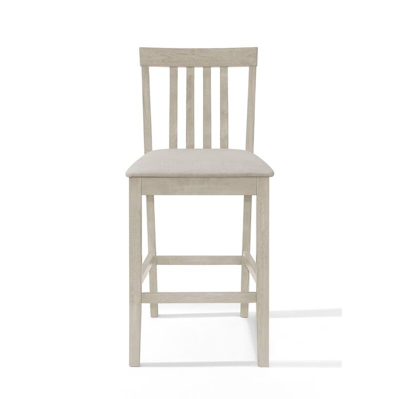 CraftPorch Gorgeous Antique Grey Dining Chairs (Set of 4) - Antique Grey