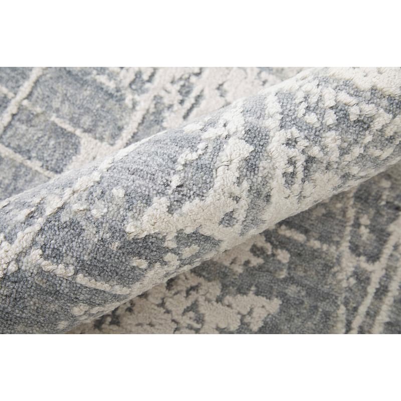 Grand Bazaar Kinton Hand Woven Abstract Modern Area Rug