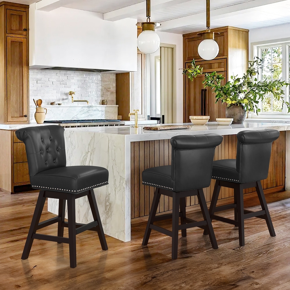 Ksagar Shaker Style Kitchen Chairs Low Back Grandin Road Swivel