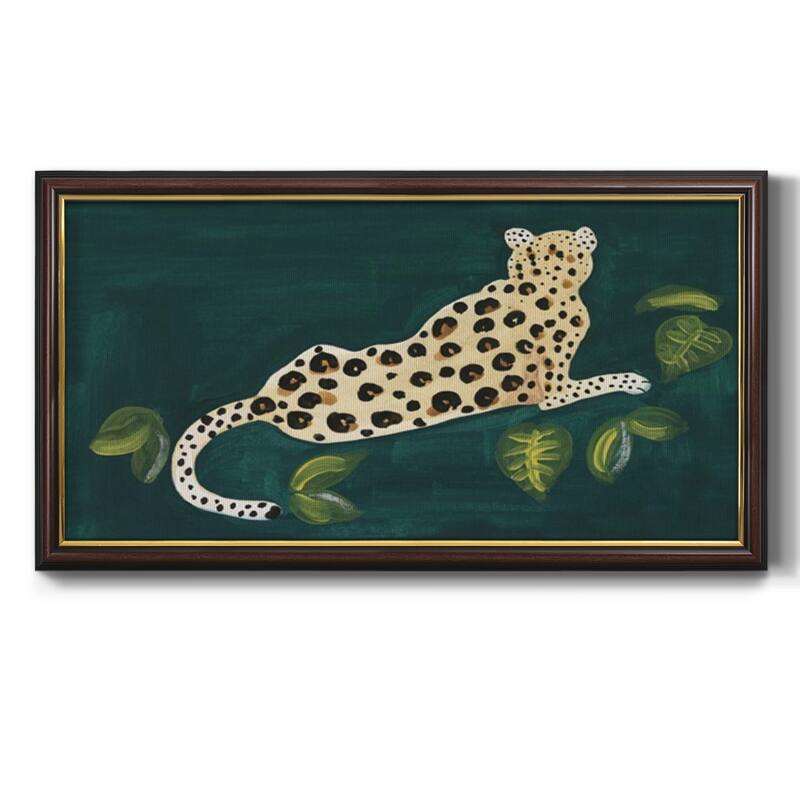 Lethargic Leopard I Premium Framed Canvas- Ready to Hang