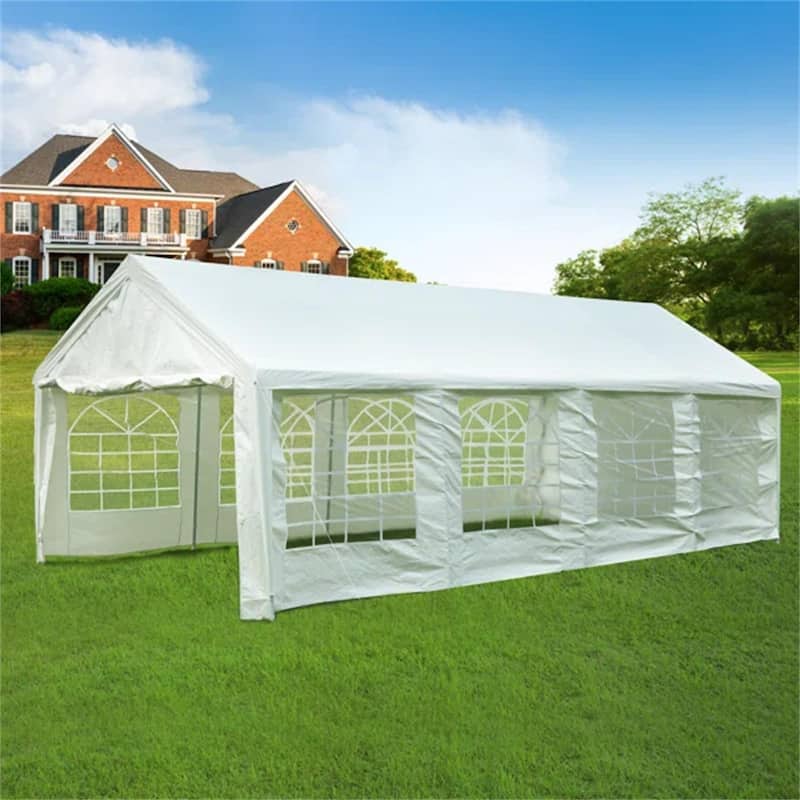 White Party Tent for Family Party Wedding