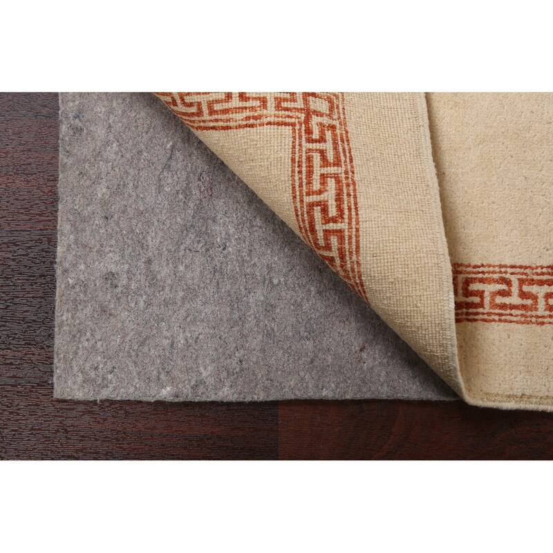Geometric Bordered Gabbeh Kashkoli Oriental Area Rug Wool Hand-knotted - 3'3" x 5'0"