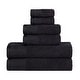preview thumbnail 43 of 69, Superior Wisteria Cotton Floral Jacquard 6 Piece Bathroom Towel Set
