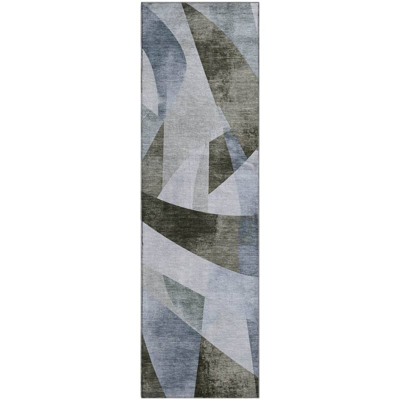 Premium Washable Super Soft Abstract Contemporary Mayfield Rug