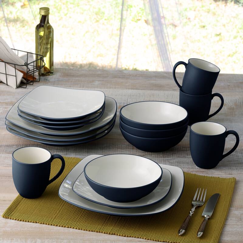 Noritake Colorwave 16-Piece Square Set, Service For 4