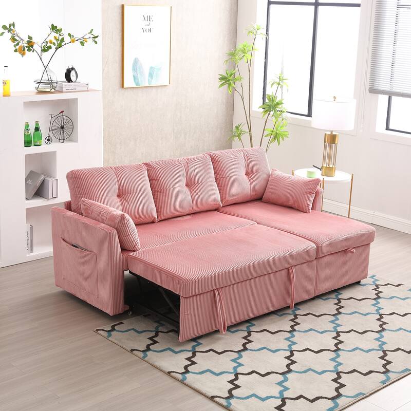 Modular Sectional Sofa L Shaped Modular Couch with Reversible Chaise