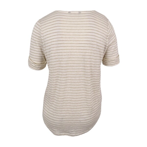 ralph lauren elbow sleeve shirt