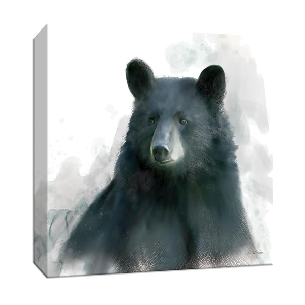 PTM Images 9-147470 PTM Canvas Collection 12" x 12" - "Rainsoft Bear" Giclee Bears Art Print on Canvas