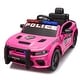 preview thumbnail 43 of 57, Dodge Charger 12V Kids Police Car Ride On with Remote Control, Three Speed Adjustable, LED Lights for Children Aged 37-96 Months