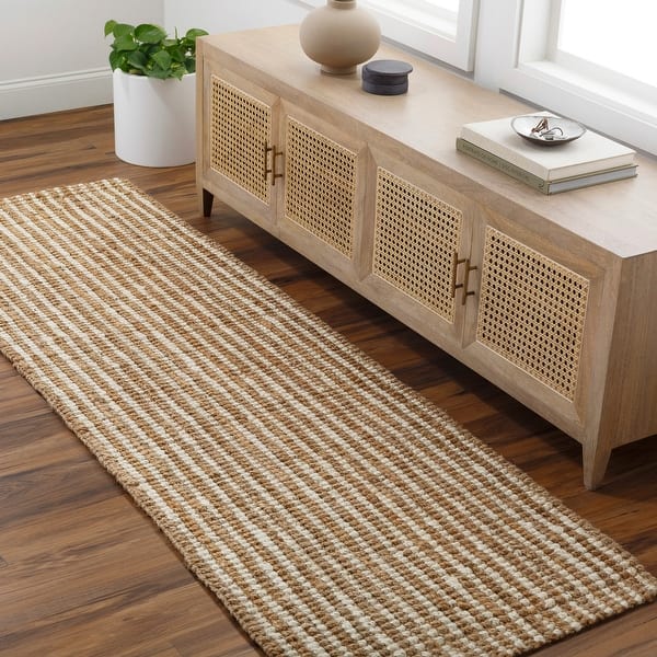 slide 2 of 7, Livabliss Boucle Casual Area Rug Natural/Cream - 2' 6" x 8'