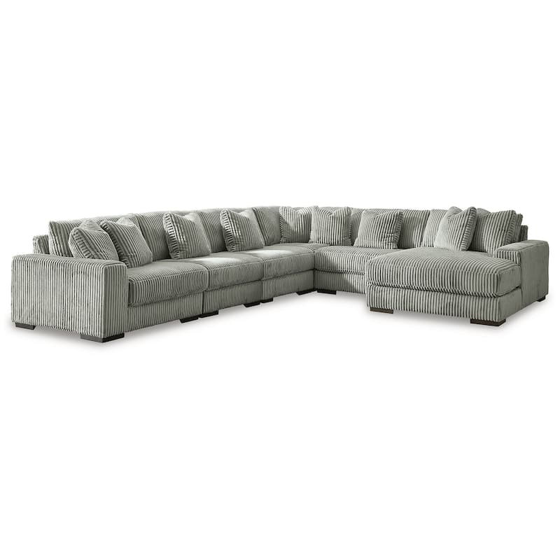 Signature Design by Ashley Lindyn 6-Piece Sectional with Chaise
