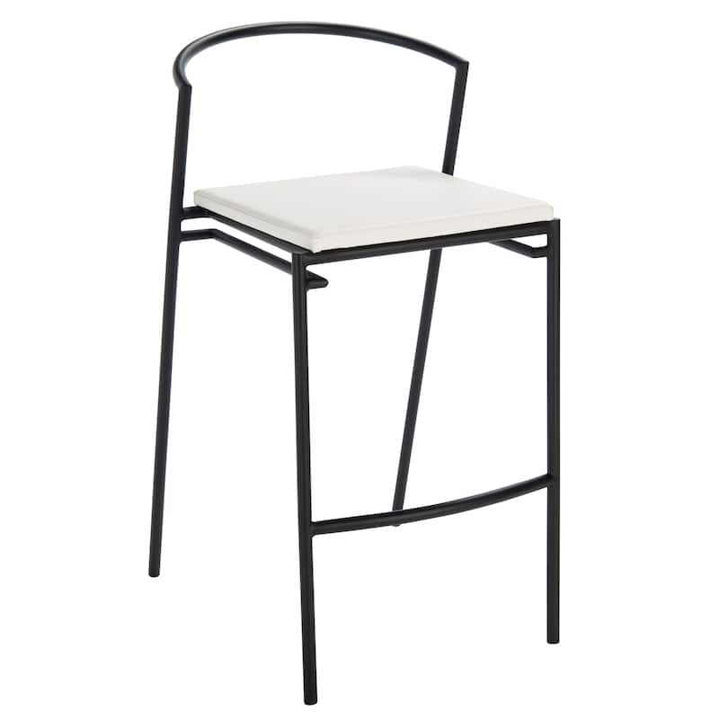 SAFAVIEH Exie 26-inch Counter Stool - 18.5" W x 23.5" L x 34" H - 19Wx24Dx34H