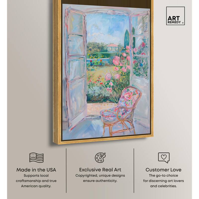 Whispers of Giverny Canvas by Art Remedy