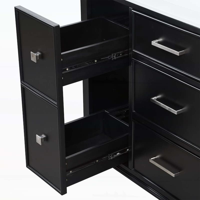 30 Inch Bathroom Vanity with Ceramic Sink