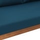 preview thumbnail 20 of 29, Claremont Outdoor 3-seat Acacia Wood Daybed by Christopher Knight Home