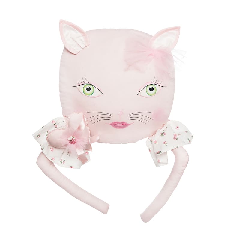 Koko Zombinaland Cat with Whiskers Spring Summer Decorative Soft Figurine Pillow