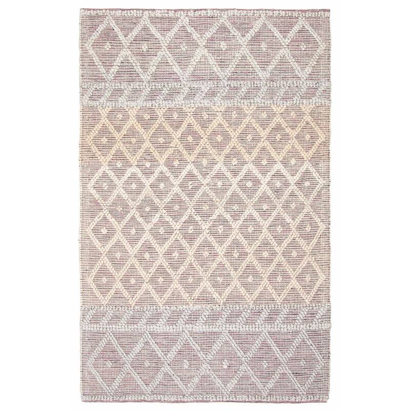ECARPETGALLERY Braid weave Sienna Khaki Wool Rug - 5'0 x 7'11 - Khaki - 5'0 x 7'11