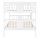 preview thumbnail 19 of 34, Multifunction Full over Full Bunk Bed With Ladder Solid Construction