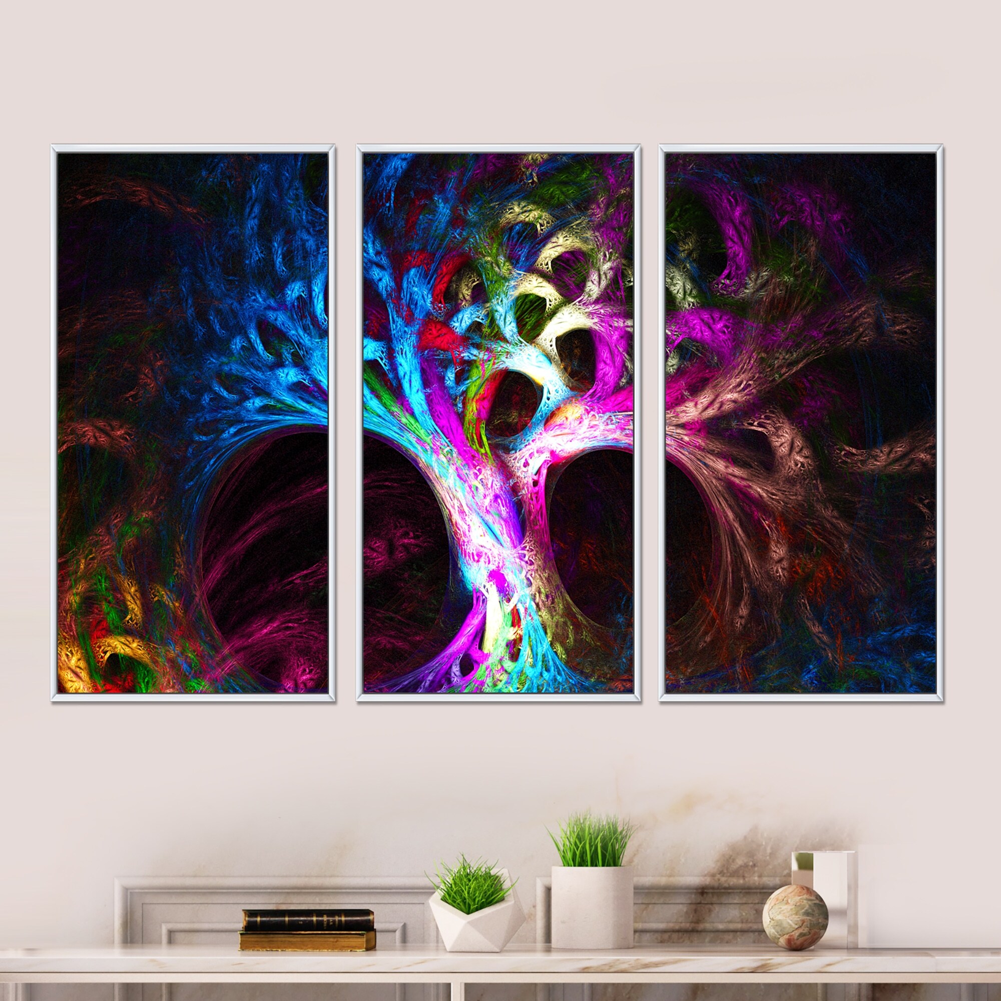 Psychedelic framed art sales