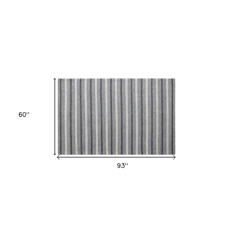 Mubit Non Skid Woven Area Rug By HomeRoots