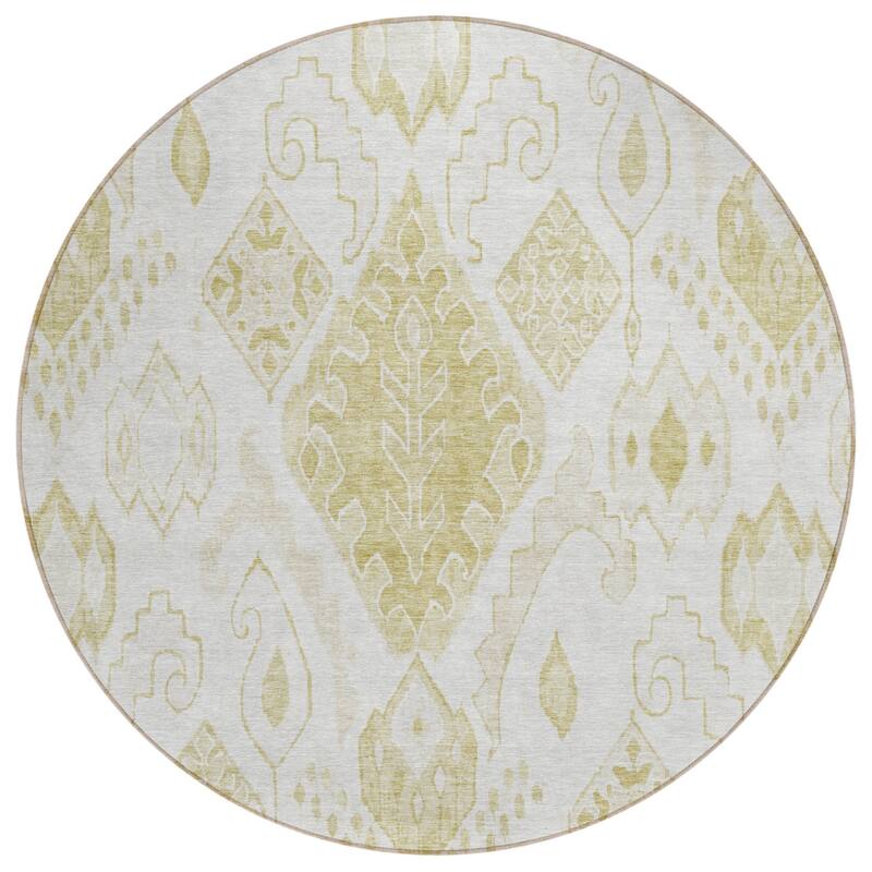 HomeRoots Moroccan Transitional Rectangle Outdoor Rug