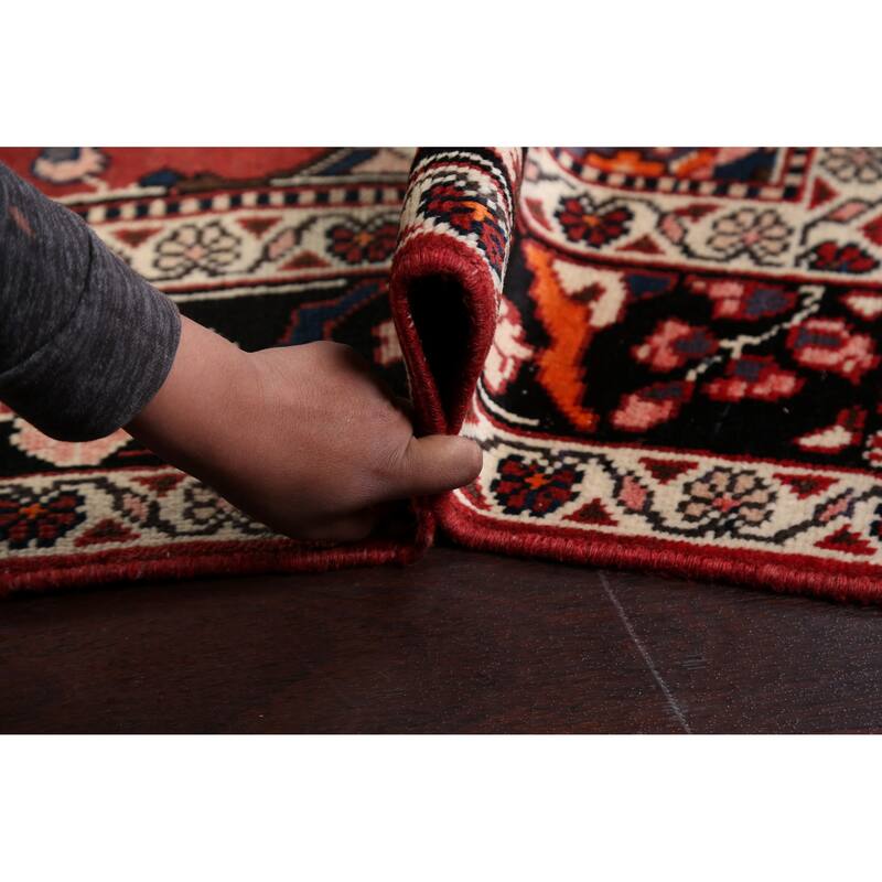 Vegetable Dye Bakhtiari Persian Area Rug Handmade Wool Carpet - 5'2" x 9'11"