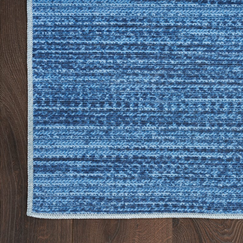 Nourison Washables Indoor Abstract Area Rug