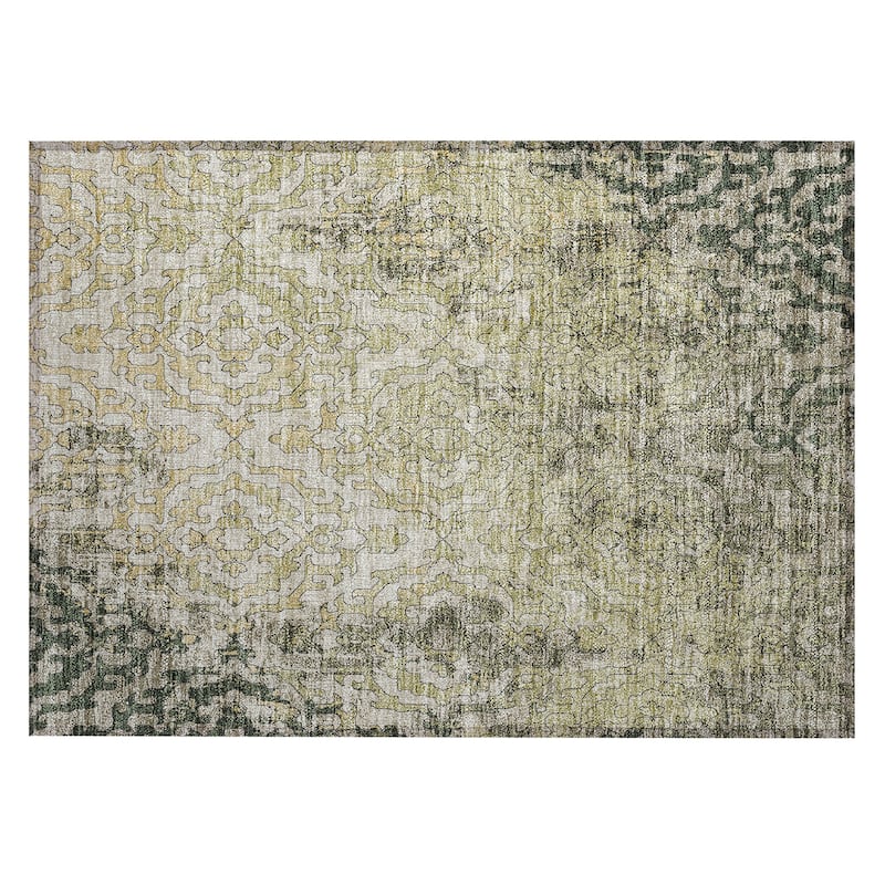 Machine Washable Indoor/ Outdoor Chantille Transitional Rug
