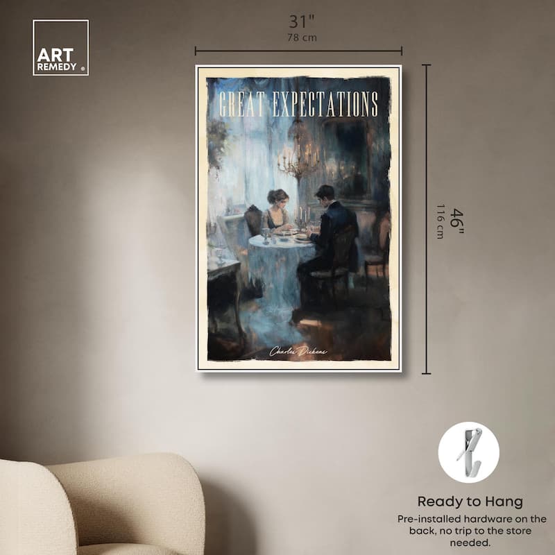 Great Expectations Canvas by Art Remedy