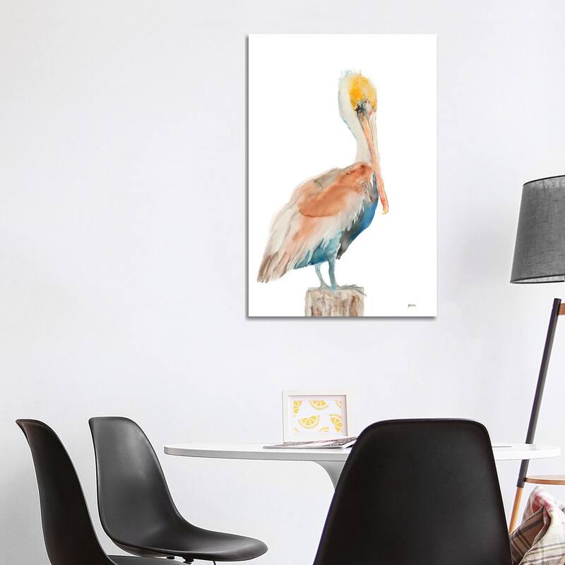 iCanvas "Pelican I" by Patti Mann Canvas Print - 40x26x1.5