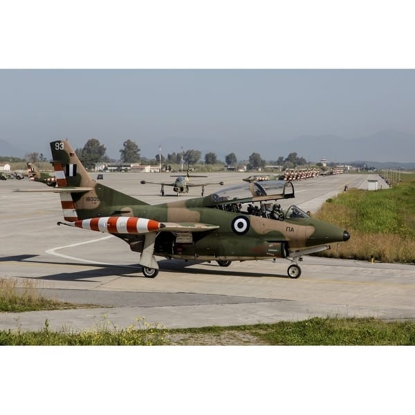 A Hellenic Air Force T2 Buckeye Trainer Plane Kalamata Greece. Greece